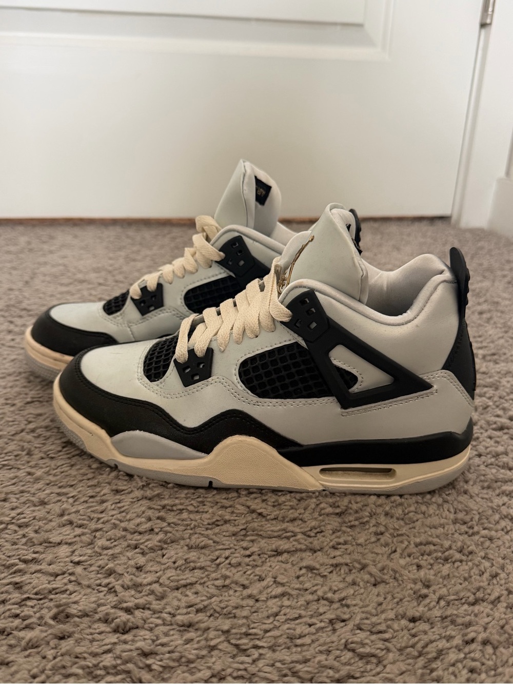 2024 Air Jordan 4 Retro GS ‘Platinum Gold’